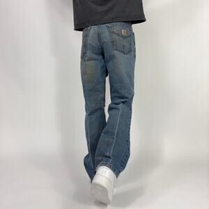 Y2K Carhartt Distressed Denim Streetwear Pants